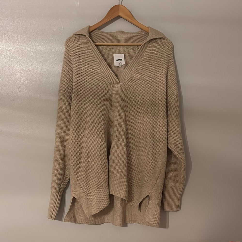 aerie Beige Sweater
